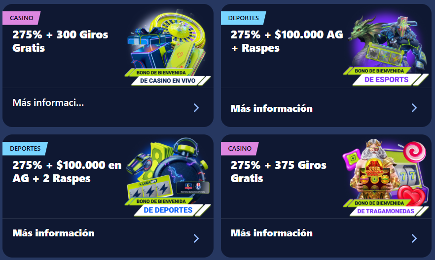 Condiciones del bono de JugaBet